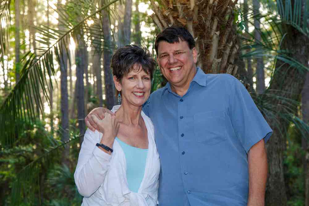 Shawn and Jeanette, the friendly faces behind Kiawah Island Rentals, welcoming guests.