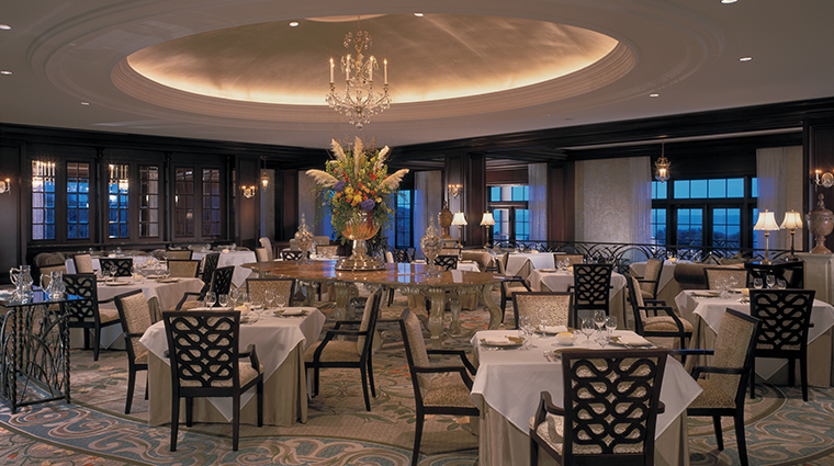 The Ocean Room at The Sanctuary, a recommended upscale steakhouse on Kiawah Island, offering a luxurious dining experience.